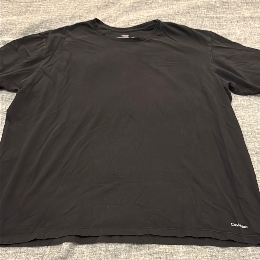 Calvin Klein Men's Black Undershirt Tee